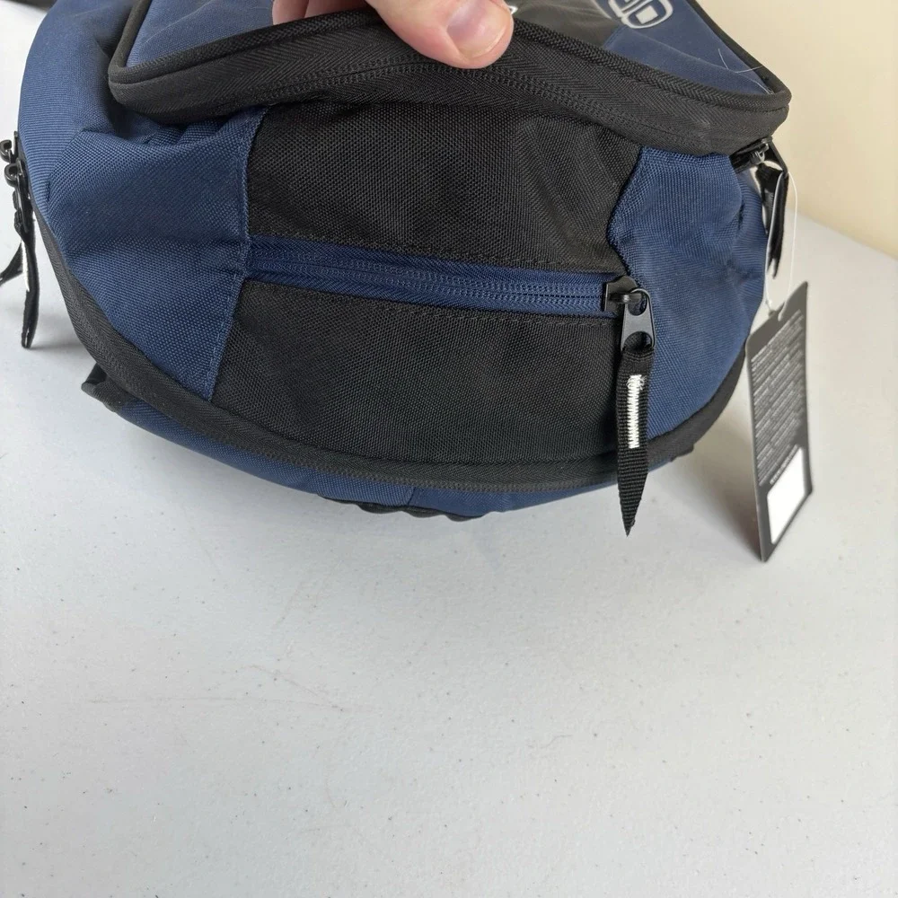 OGIO Laptop Backpack Black Navy Student School *Company Logo* NEW